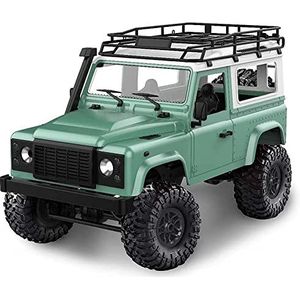 1/16 2,4 GHz 4WD RC auto met koplamp Afstandsbediening Crawler Off-road pick-up Truck Pick-up Truck RC voertuig Kerst verjaardag voor kinderen Jongen meisje cadeau RTR