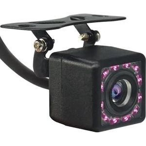 Auto Achteruitrijradarcamera Achteruitrijcamera Achteruitkijkcamera Auto Infrarood Nachtzicht Voor Parkeren CCD Waterdicht HD Universele Achteruitrijcamera Accessoires Reverse Camera(12 IR)
