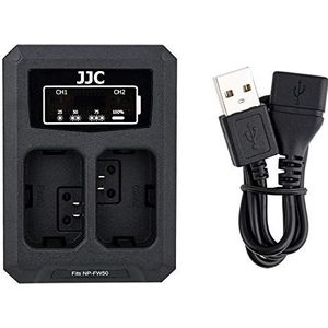 Blumax Set mit Lader für Sony NP-FW50 Alpha 6500 1080 mAh Kamera-Akku