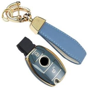 Sleutelbehuizing houder Sleutel Tas Houder Shell Sleutelhanger Autosleutel Case Cover Accessoires Voor A B C S Klasse AMG GLA CLA GLC W176 W221 W204 W205 Sleutelbehuizing(4)