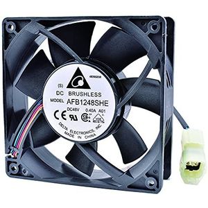 AFB1248SHE 12038 12cm 48V 0.40A Double ball bearing server waterproof fan