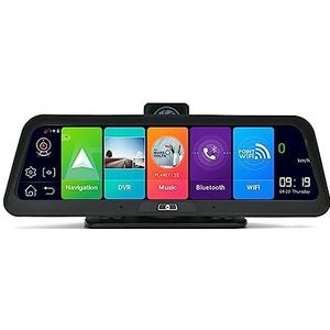 Auto Dashcam WiFi Camera GPS Navigator Parkeermonitor Eenvoudig Te Installeren(4G 6m Back Camera,No TF)