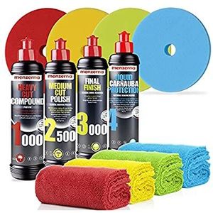 Detailmate - Menzerna Autopoetsset - HCC 1000 - MC 2500 - FF 3000 - Liquid Carnauba