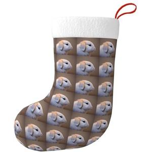 MGGAklp Huilen Konijn Print Kerst Kousen Snoep Zakken Voor Familie Vakantie Party Kerstboom Decoraties