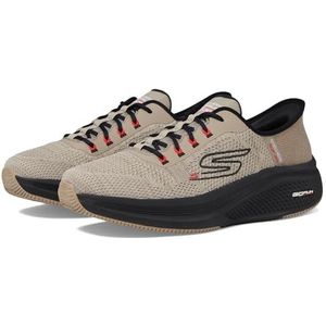 Skechers Go Run Elevate 2.0 Sneakers voor heren, taupe, zwart., 41.5 EU