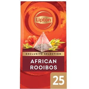 Lipton - Exclusive Selection Afrikaanse rooibos thee - 25 zakjes