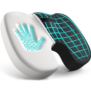 Stoelkussen - Orthopedisch Kussen - Traagschuim Zitkussen voor Bureaustoel - Wasbare Hoes