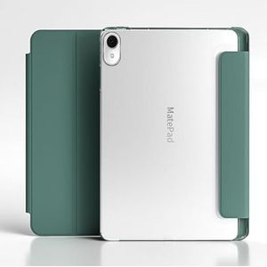 Tablet Cover Geschikt for Huawei Matepad 2023 11.5 ""SE 10.4 Pro 11 T10 T10s Potlood Houder Gevallen Matepad air 11.5 Inch (Color : Dark green, Size : MatePad Pro 11 2022)
