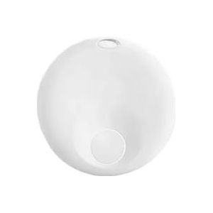 Vind mijn mini Bluetooth GPS-tracker Anti-verlies herinneringsapparaat Sleutelzoeker Huisdier Hond Kind Tas Portemonnee Autozoeker Smart Tag(White)