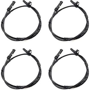 ABS Sensor 4 Stuks 34526791225 34 52 6 791 225 Voor BMW Serie 3 Voor F21 F22 F23 F30 320i 328i 335i Achter Links Rechts ABS Sensor Auto Accessoires Snelheid Snelheidsmeter