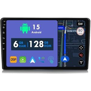 RoverOne Autoradio GPS voor Peugeot 308 T9 308S 2013 2014 2015 2016 2017 Carplay Android Auto Stereo Hoofdeenheid Bluetooth WiFi Radio Speler Sat Navigatie