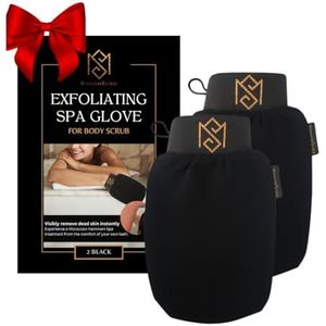 MoroccanSource - Kessa Mitt - Exfoliërende Badhandschoen - Pack van 2