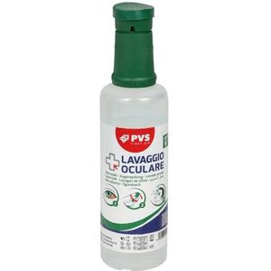 Dönges Oogspoelfles, 250 ml, natriumchloride-oplossing 0,9%, oogdouche met zoutoplossing voor effectieve oogreiniging, oogspoeling voor eerste hulp bij vuil en letsel
