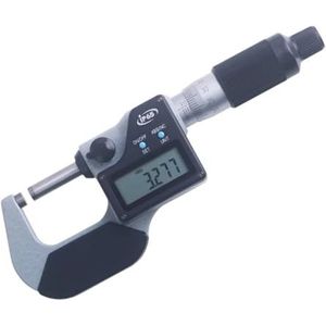 Digitale micrometer, IP65-beschermd, 0-25 mm, 0,001 mm, DIN-standaard, industrie, 25-50 mm, 50-75 mm, 75-100 mm (maat: 0-25 mm)