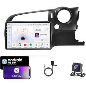 Android 13 Dubbel Din Auto Stereo Touchscreen Auto Stereo Voor Honda Stream 2009-2013 Met Bluetooth GPS Navigatie WiFi FM Radio USB/SWC/Plug en Play Ondersteuning Carplay&Android Auto(8 Core 4G+Wifi 2