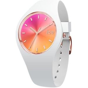 Ice-Watch - ICE sunset California - Dameshorloge in wit met siliconen band - 015750 (Medium)