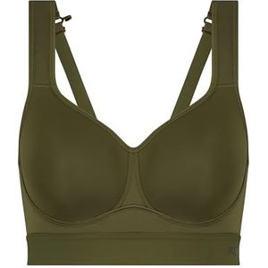 Hunkemöller Dames - Sport collectie - HKMX Sport bh The All Star Level 2 - Groen - maat E80