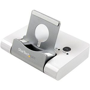 StarTech.com 3-poorts-USB 3.0-hub voor laptops en op Windows gebaseerde tablets plus een snellaadpoort en apparaatstandaard