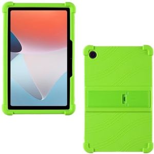 Case Compatibel Met TCL TAB 10L 10.1 inch 8491 Shell Schokbestendig Kinderen Veilig Silicon Cover for TCL Tab10 FHD /Tab10 9460G(Color:Green,Size:For TCL Tab10 FHD 4G)