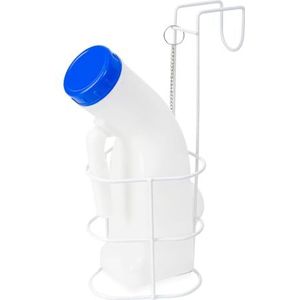 Urinaal - Unisex - Melkachtig - 1000 ml - Inclusief Houder