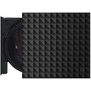 USB3.0 Reliëf 3D-ruitpatroon Externe Dvd-brander Optische Drive For Desktop En Notebook Gebruiksvriendelijk