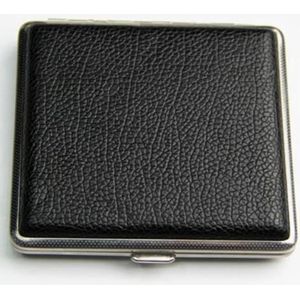 CHPN - Sigarettendoosje - Zwart - Sigarettenhouder - Voor 20 Sigaretten