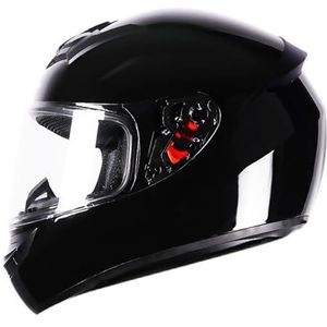 Motor Helm ECE-Goedgekeurde Modulaire Motorhelm Integraalhelm Helmen Voor Heren En Dames Voor Alle Seizoenen Uitneembare En Wasbare Voering C,XXL=(63-64CM)
