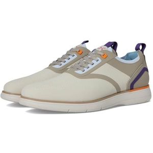 STACY ADAMS Heren Everidge elastische kant Sneaker, crème Multi, 14 UK, Crème Multi, 46.5 EU