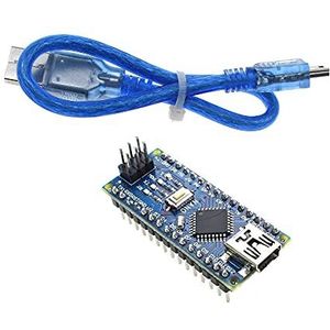 Reland Sun Mini ATmega328P Microcontroller Board (Board+Line)