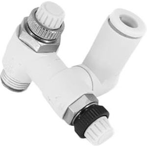 Dual Speed Controller Valve met One-Touch Fitting ASD Serie ASD330F ASD430F ASD530F ASD630F ASD330F-01-06S ASD430F-06-08S (ASD630F-04-10S)