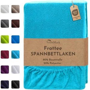 NatureMark - FROTTEE - Hoeslaken - Turks - 180x200-200x200 cm