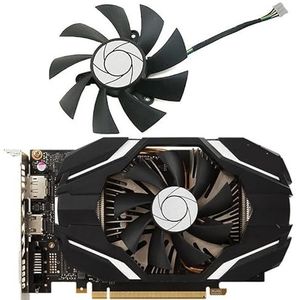 85MM 4PIN HA9515H12SF-Z GTX 950 1060 GPU-ventilator, voor MSI R7 360, voor, ITX grafische kaartkoelventilator