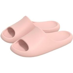 Slippers, Comfortabele dames zomerse binnensandalen pantoffels for thuis - ademend lichtgewicht ontwerp,voor dames en heren(Pink,40 EU)