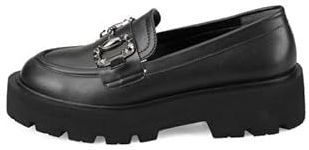 DESA Dames Slip-ons Lage Schoen - Elegante en comfortabele schoenen voor dames die de hele dag ondersteuning en stijl bieden | zwart - 360