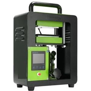 Warmstempelmachine, 5ton hydraulische harspersmachine, harshittepers 2,4x4,7 inch dubbel verwarmde platen, draagbaar oliewasextractiegereedschap Rosinpers