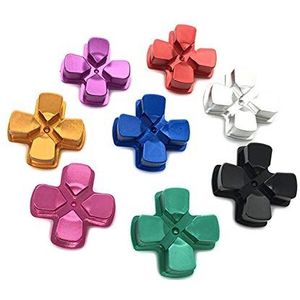 Aluminium metalen materiaal Dpad knop richting knop voor Sony PS4 controller, Groen