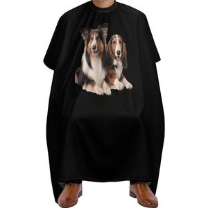 Salon Cape Sheltie Collie Shetland Schaap Basset Hound Hond Kapper Cape Unisex Kappers Cape Verstelbare Kappers Jurk Voor Kappers Kapper Accessoires Herbruikbare 140x168cm