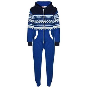 A2Z 4 Kids® Kids Meisjes Jongens Aztec Sneeuwvlok Print Hooded Onesie All in One Jumpsuit Leeftijd 5 6 7 8 9 10 11 12 13 Jaar