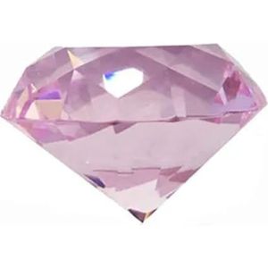 Tuin Suncatchers 30mm 1 stuk kristallen diamanten voor kristal woondecoratie handgemaakte hanger kettingen (kleur: roze, maat: 30 mm 1 stuk)