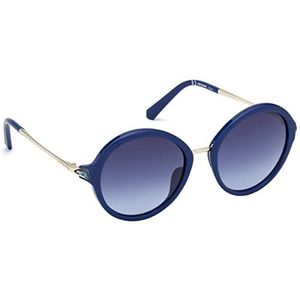 Swarovski SK0285 bril Shiny Blue, 52 voor dames