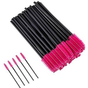 Set van 50 make-upkwasten voor het aanbrengen van wimpers, zwart