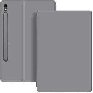 Beschermhoes Magnetische hoes compatibel met Samsung Galaxy Tab S9 Case X710/X716B/X718U 11 inch slanke tablethoes, magnetische bevestiging, hoes Auto Wake/Sleep Tablet Slim Cover Shell (Color : Szar