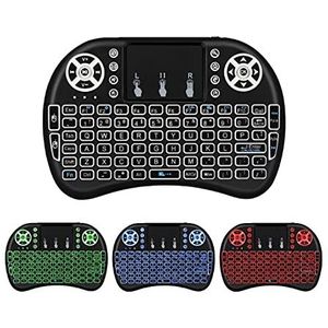 Ziyan Mini Draadloos toetsenbord touchpad 2,4 GHz i8 toetsenbord mobiel voor Smart TV afstandsbediening/PC/PAD/Xbox 360/PS3/Google Android TV Box/HTPC/IPTV