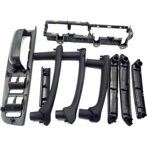 Auto interieurdeurgrepen 9-delige Zwarte Binnendeurgreep Met Sierlijst Voor VW Voor Passat B5 1999-2010 3B1867171