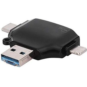 TF SD-kaartsleuven Audio/video/afbeelding/bestand OTG-kaartlezer 4-in-1 kaartlezer voor Linux2.4.x