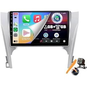 Y400s,YLOXFW Auto Stereo Android 15.0 Radio Sat Nav voor Camry 2012-2014 GPS Navi 9'' Cartablet Multimedia Video Player FM BT Ontvanger met Carplay 4G 5G WiFi DSP SWC