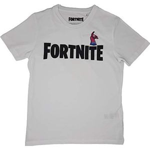Fortnite T-shirt voor jongens (wit, 164), wit, 164 cm