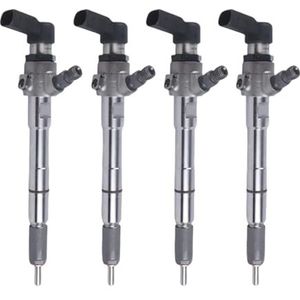 4 stuks brandstofinjector A2C59513554 5WS40539 03L130277B compatibel met Aodi SEAT SKODA VW - 03L 130 motoronderdelen brandstoftoevoersysteem