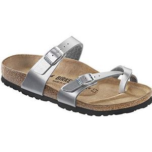 Birkenstock Kids' Mayari 29 Narrow Silver BF