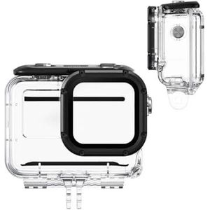 JOYSOG Ace Action Camera Waterdichte Behuizing Case voor Insta360 Ace Duik Case, 60M Onderwater Beschermende Duiken Case Shell Accessoires (Transparant)